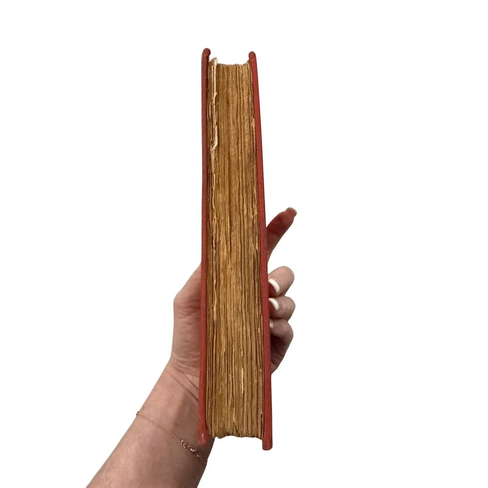 The Reign of Law James Lane Allen Kentucky Hemp Fields Red Hardcover 1900 1st Ed